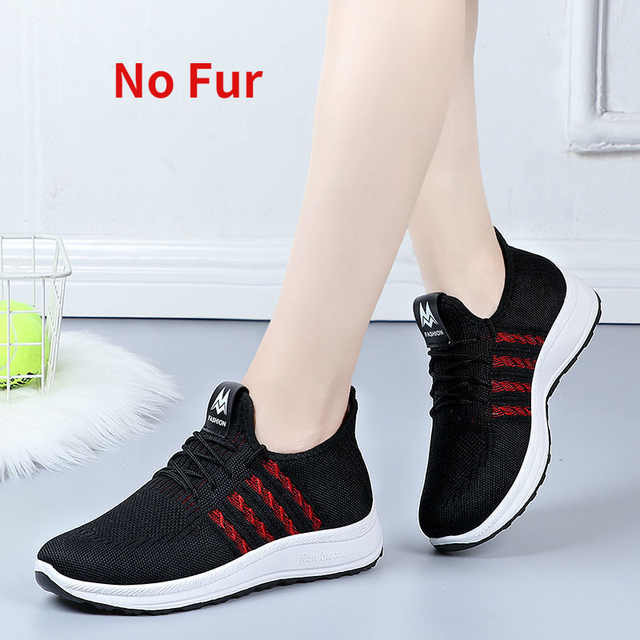 Winter Sneakers For Women Running Shoes Outdoor Brand Sneakers Mesh Breathable Light Sneaker Lace-up Shoes Woman Gym Trainers