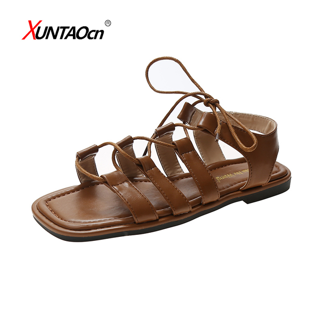 2021 woman gladiator sandals women summer shoes new fashion flat with slippers flip flops female casual shoes ladies slides