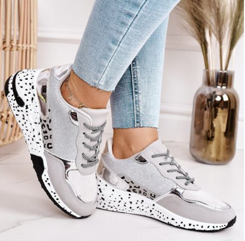 Women Spring Autumn Thick Sole Sneakers Woman Height Increasing Shoes Platform Sneakers Big Size 35-43 Female Sneakers