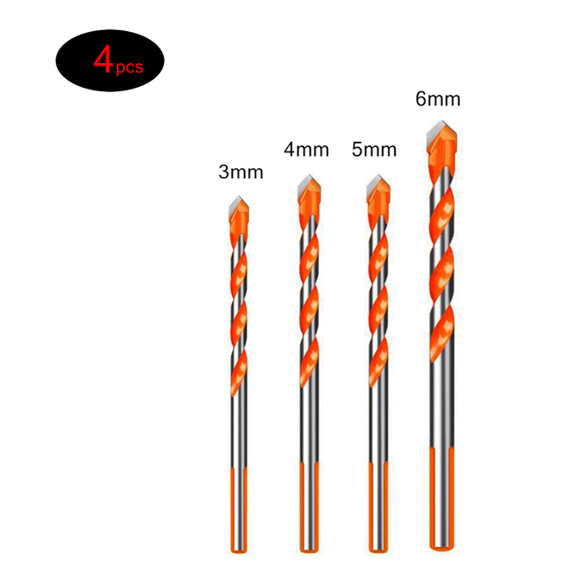 3-12mm high quality professional multifunctional drill bit sets for ceramic tile, concrete, wall, metal and wood drilling