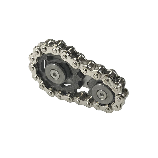 Flywheel sprockets finger sprocket sprockets EDC chains metal toy gear chain slewing landing ship road sprocket rotor