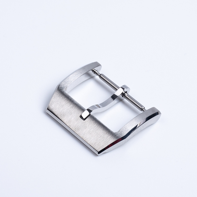 316L Stainless Steel 18mm Deploying Watch Buckle For IWC Large Pilot Spitfire Leather Watchband Folding Pin Clasp Tools