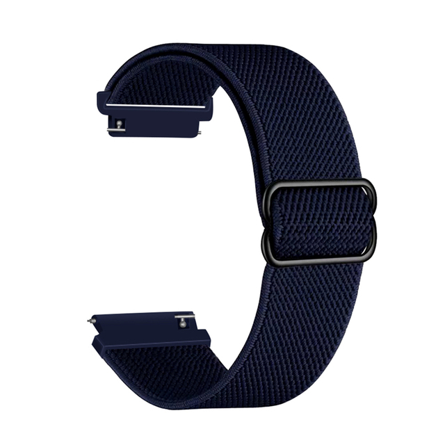 Nylon Solo Loop Strap for Samsung Galaxy Watch 3 41mm 45mm Elastic Fabric Band for Galaxy Gear S3 Classic Watchband