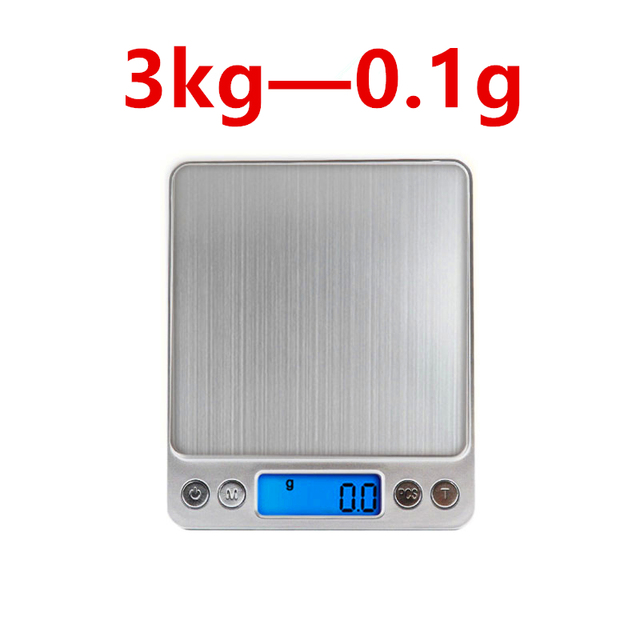 ميزان رقمي 3000g/0.1g موازين رقمية ميزان 500g/0.01g LCD ميزان مجوهرات شخصي رقمي مقياس صغير غرام مقياس الخبز