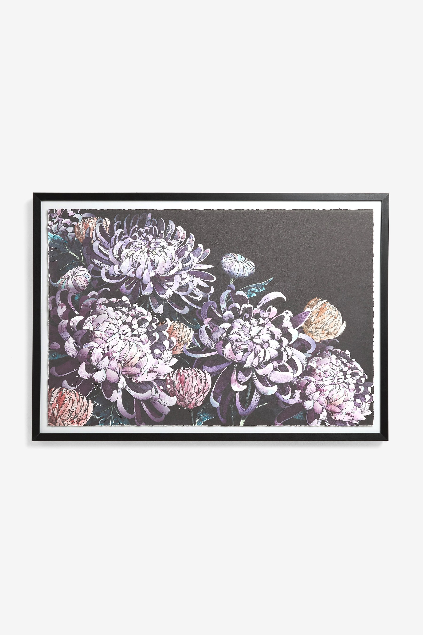 Lilac Floral Canvas