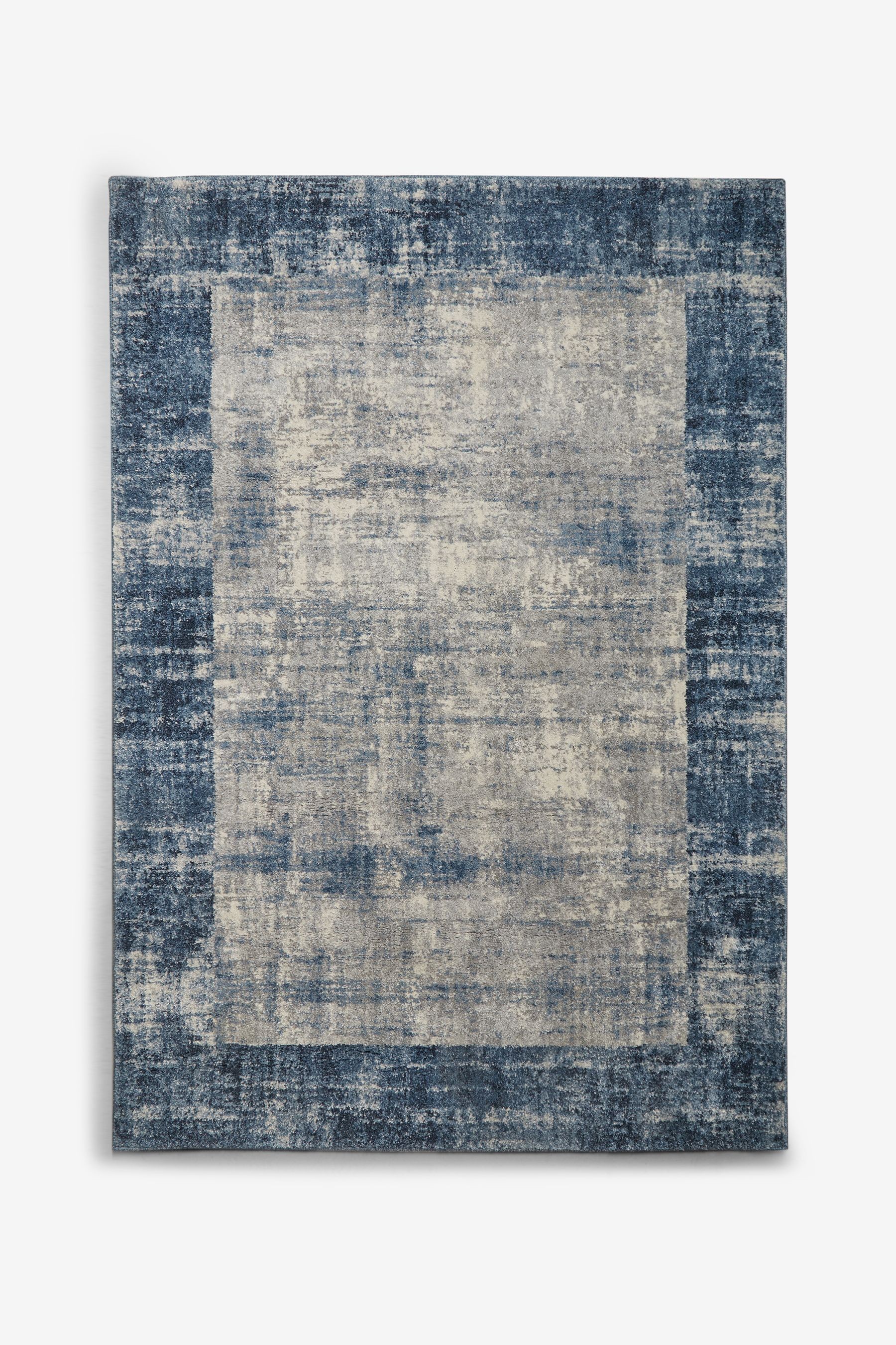 Textured Border Rug