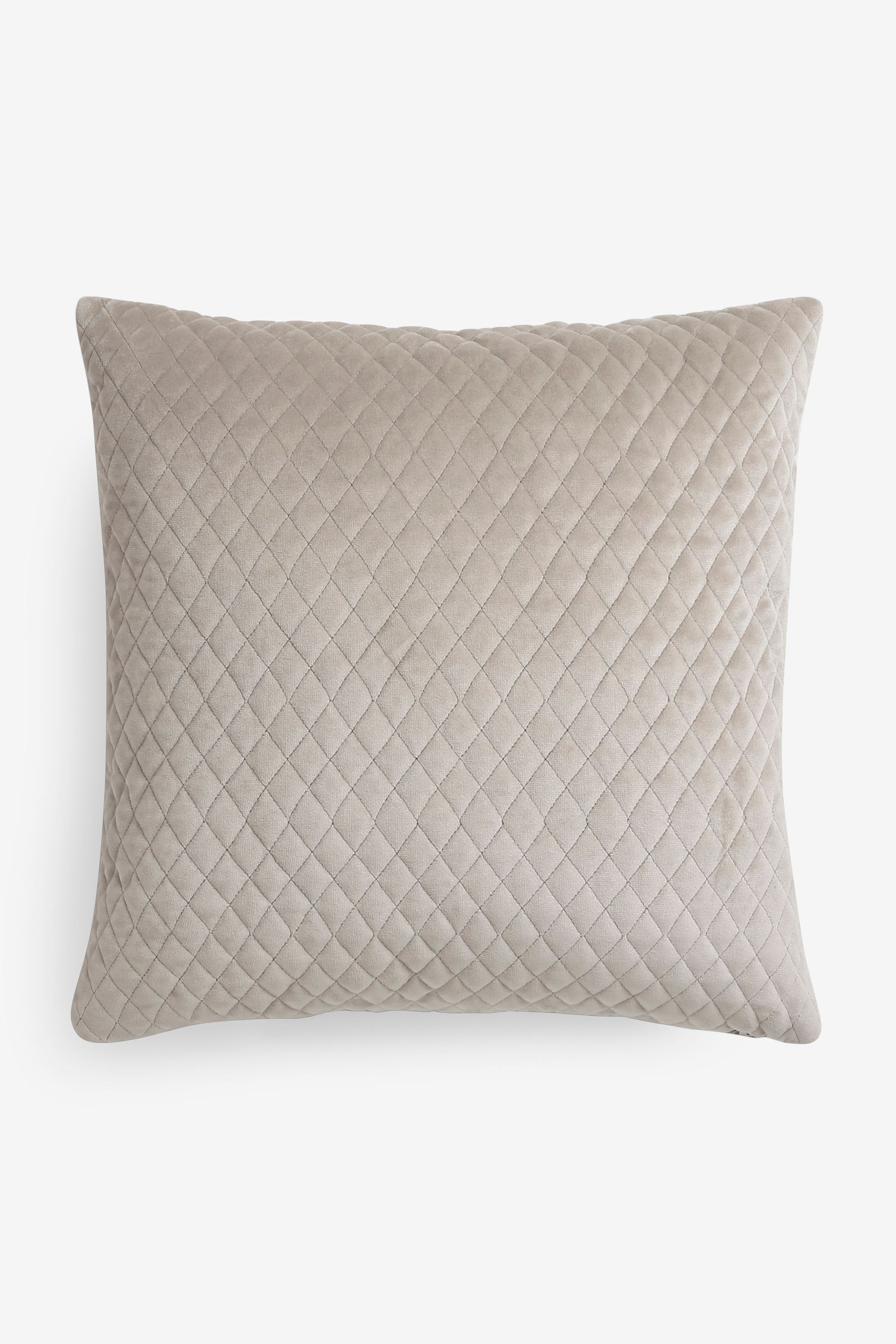 Velvet Quilted Hamilton Cushion Square