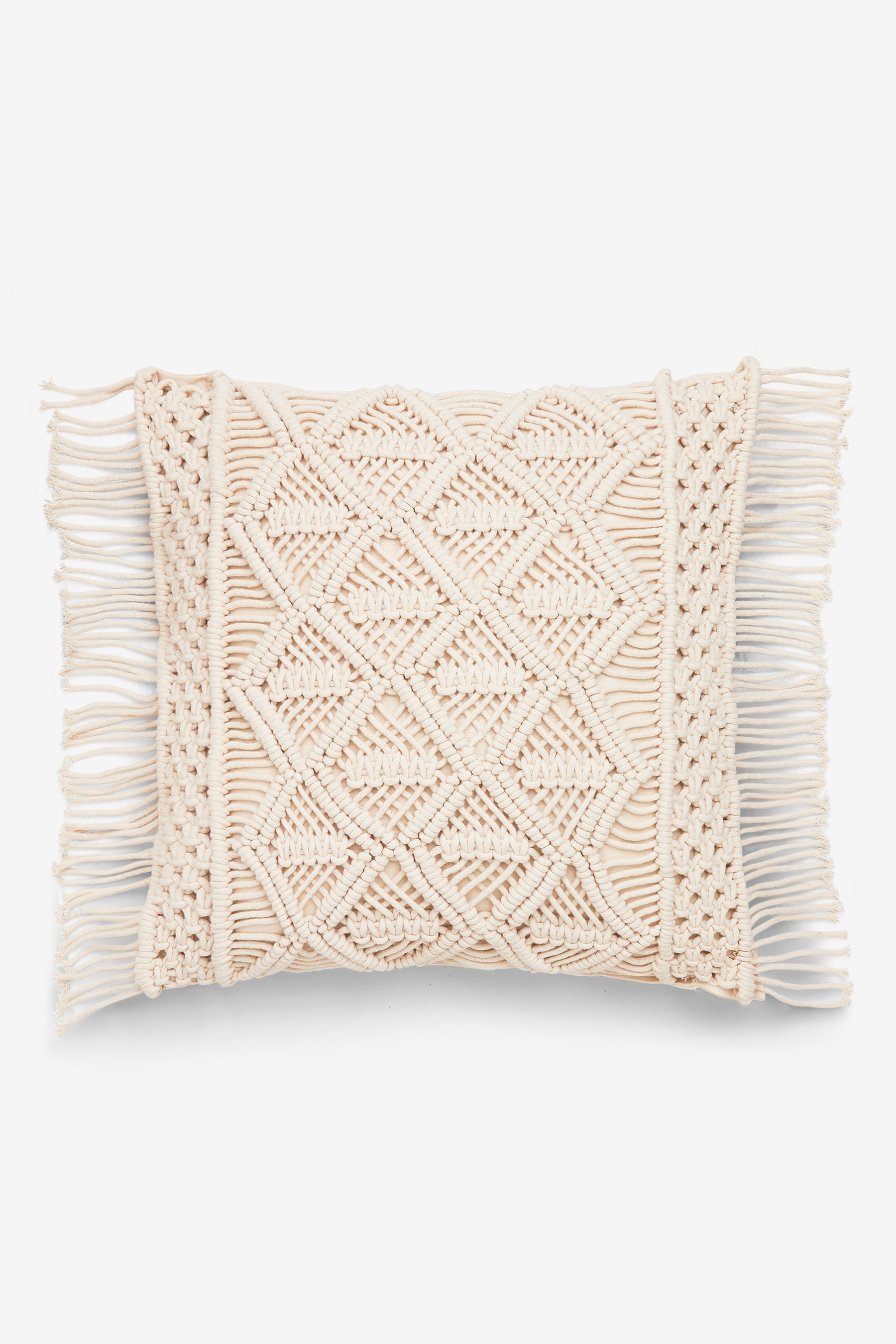 Macramé Tassel Cushion