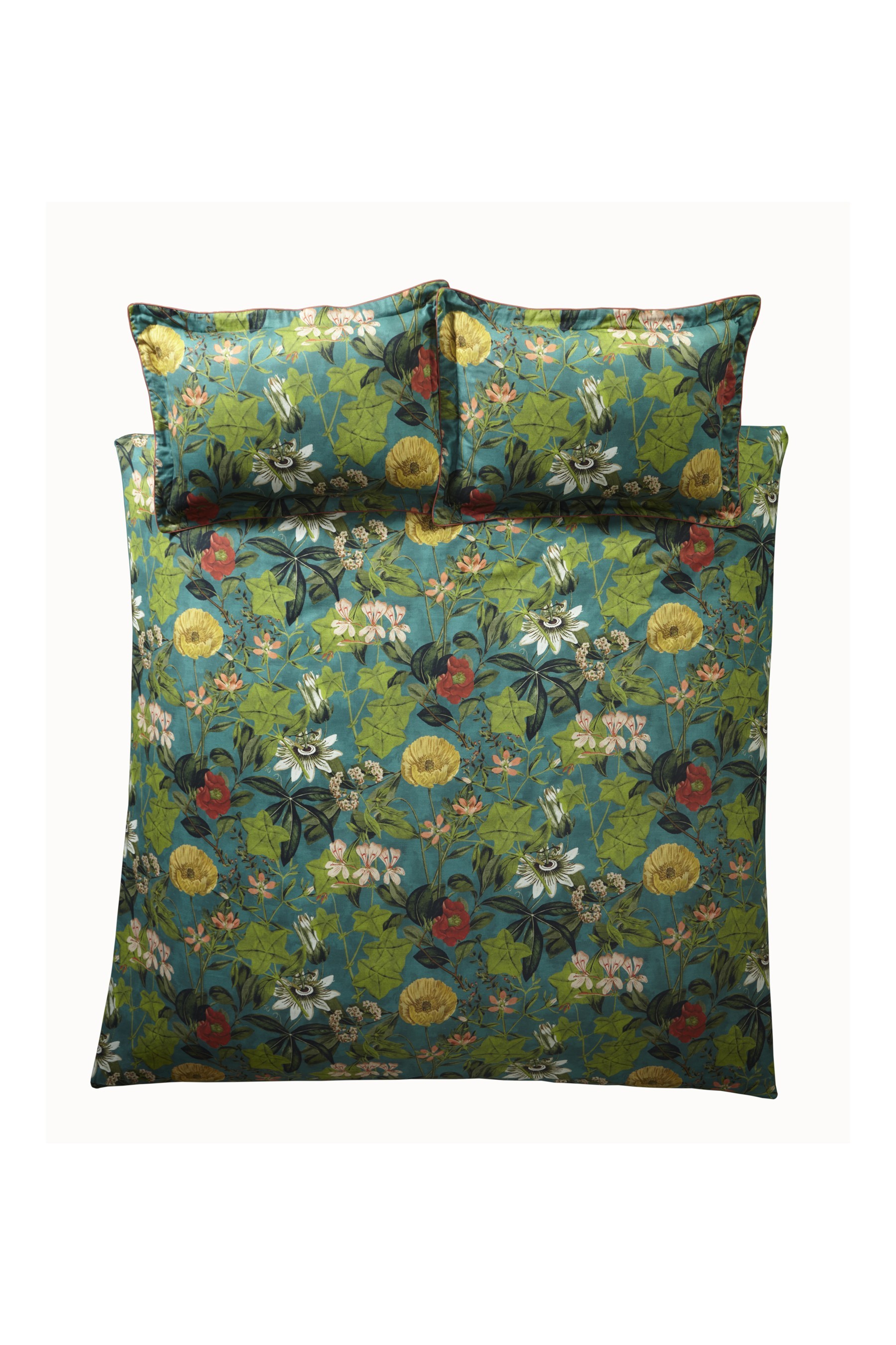 Clarke & Clarke Passiflora Duvet Cover and Pillowcase Set