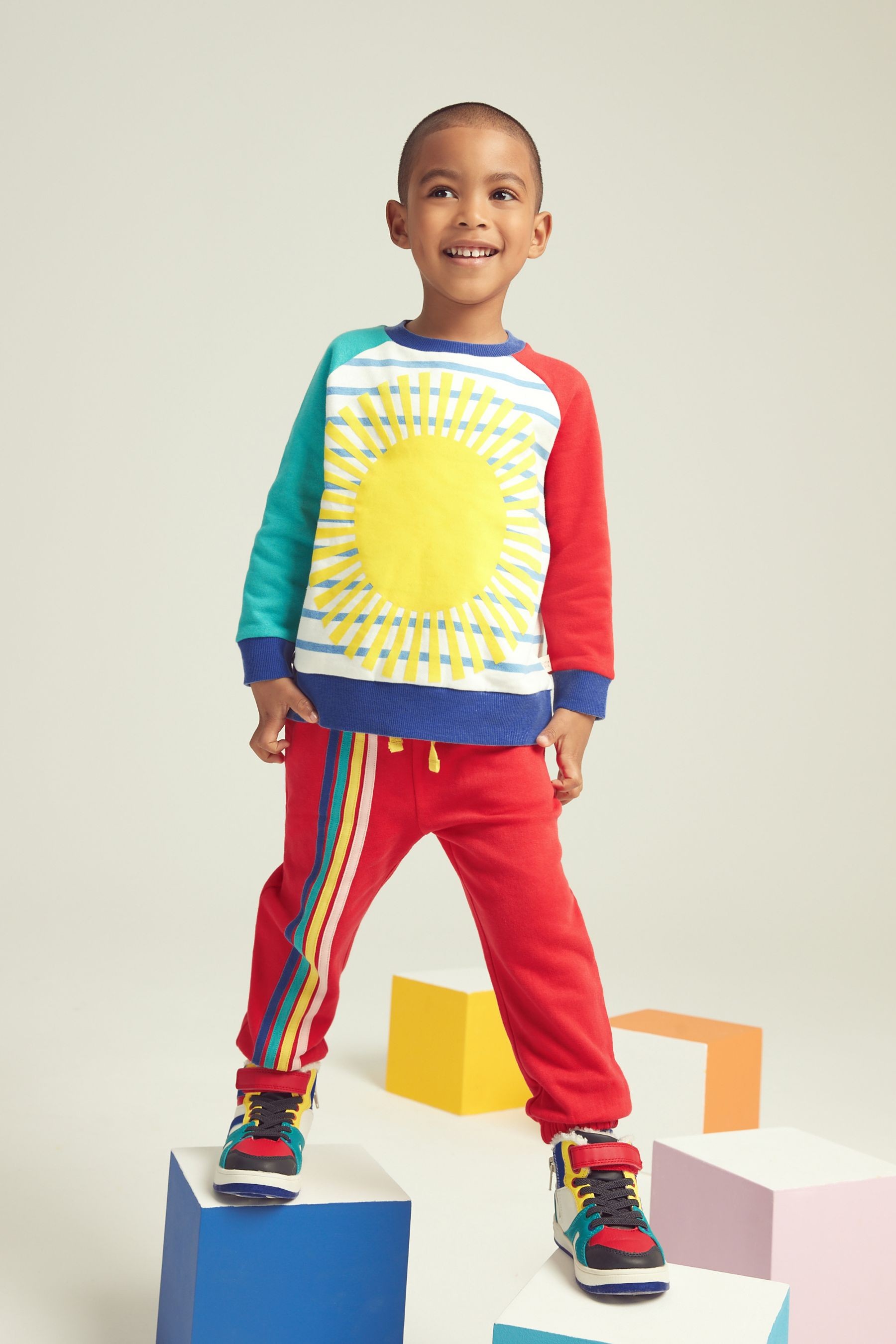 Little Bird Colourblock Sun Sweatshirt