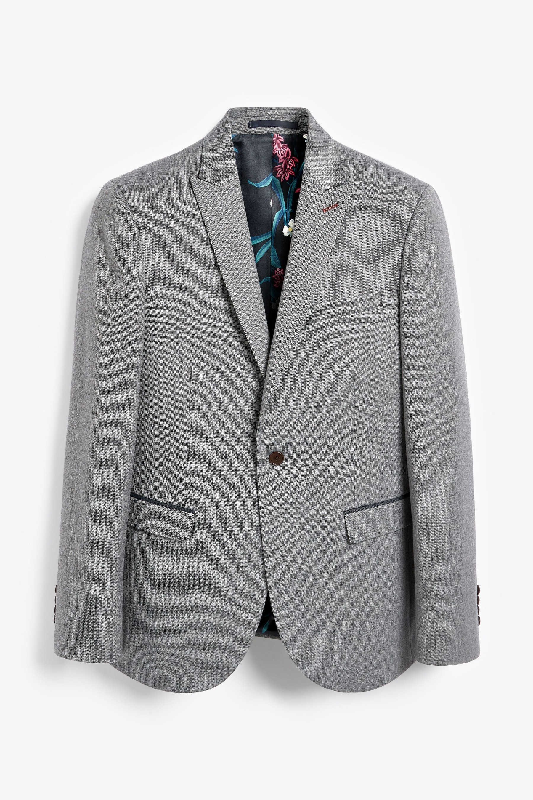 Herringbone Suit: Jacket