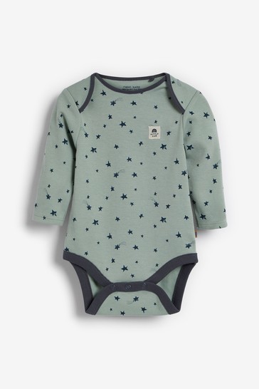 Long Sleeve Baby Bodysuits 3 Pack (0mths-3yrs)