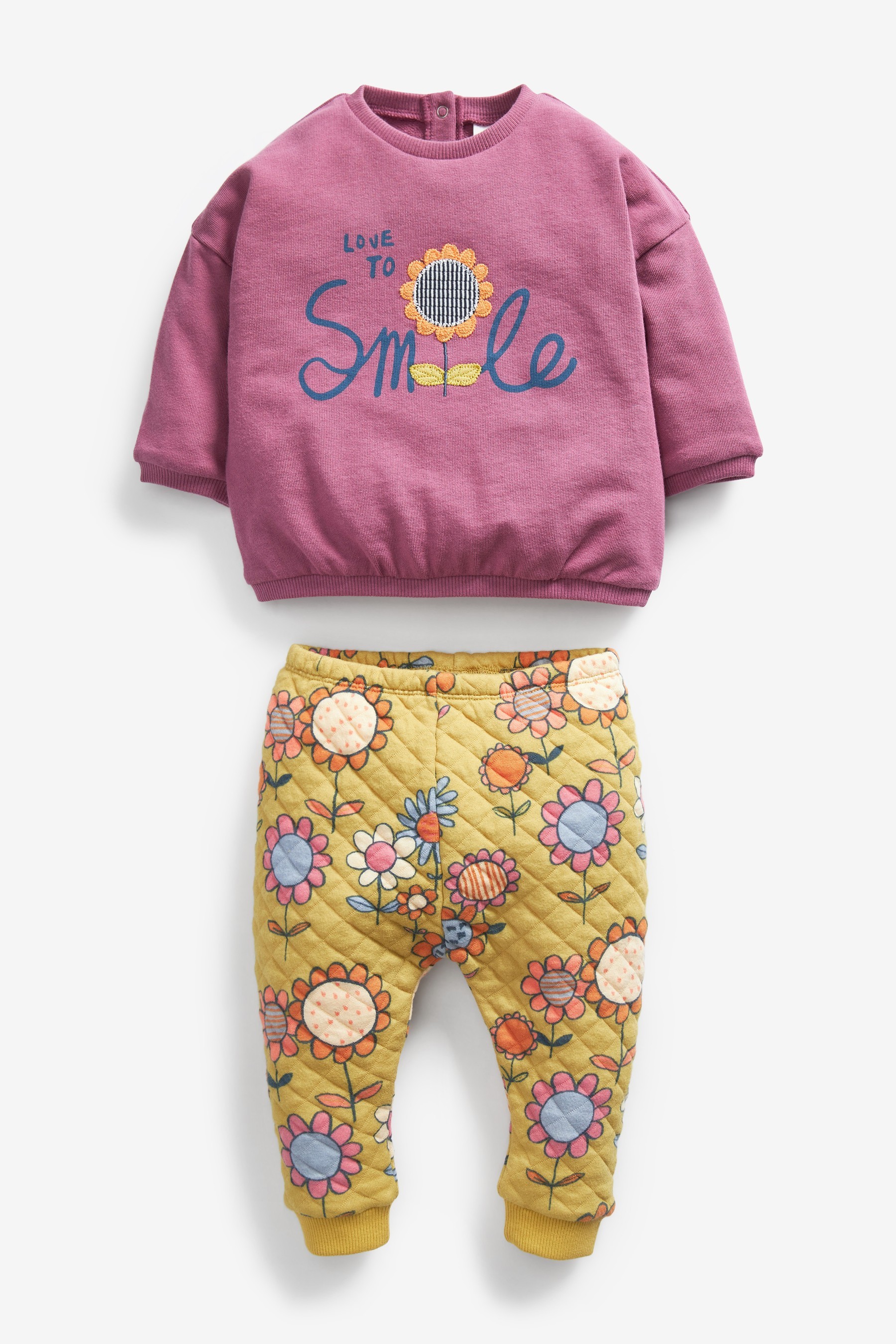 Baby Sweatshirt And Jogger Set (0mths-2yrs)