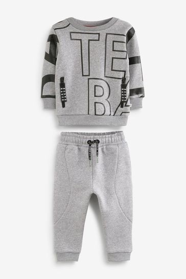 Baker by Ted Baker Grey Logo Tracksuit