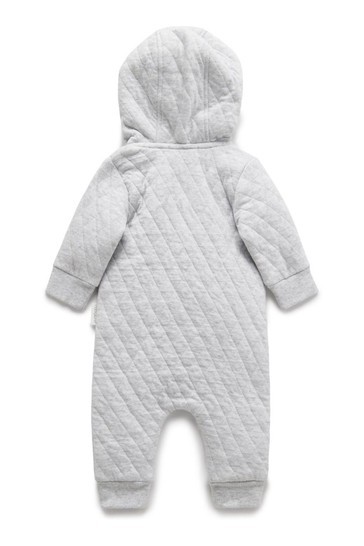 Purebaby Quilted Growsuit