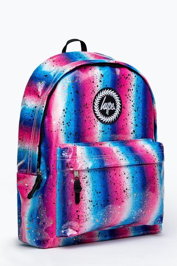 Hype. Unisex Pink Sweet Splat Crest Backpack