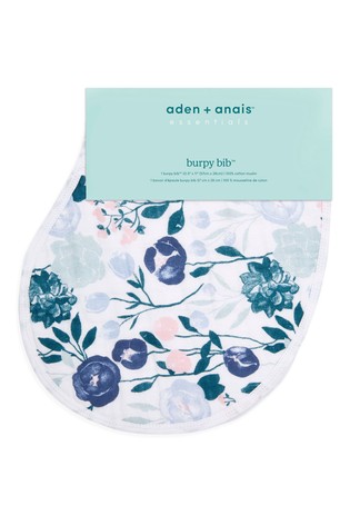 aden + anais™ Natural Essentials Flowers Bloom Cotton Muslin Baby Burpy Bib