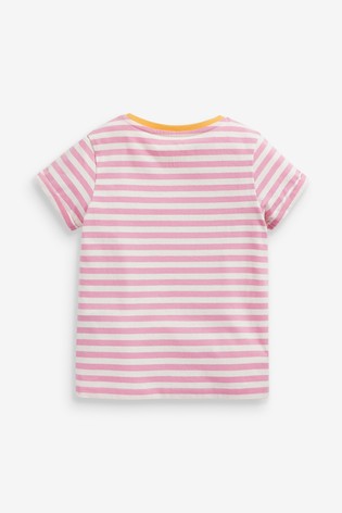 7 Pack Solid/Stripe T-Shirts (3-16yrs)