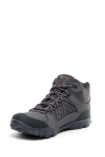 Regatta Grey Edgepoint Mid Junior Walking Boots