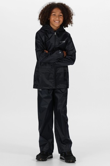 Regatta Blue Kids Stormbreak Waterproof Overtrousers