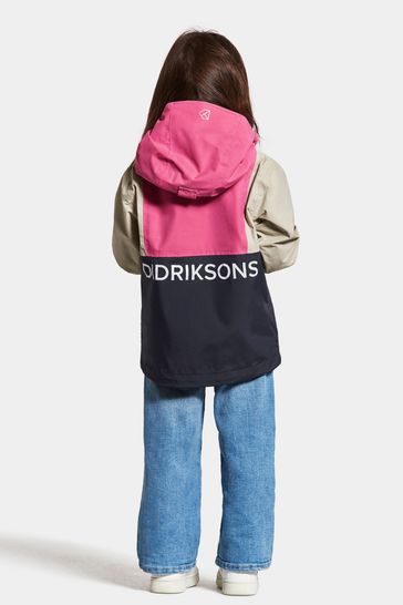 Didriksons Girls Pink Block Jacket