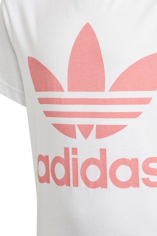 adidas Originals White Trefoil T-Shirt