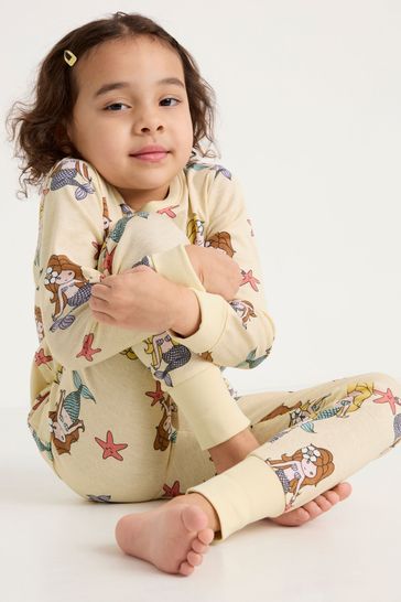 Lindex Kids Printed Top & Bottoms Co-Ord Set