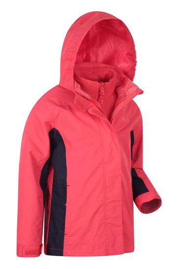 Mountain Warehouse Lightning 3 In 1 Kids Waterproof Jacket