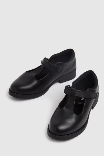 Schuh Black Lively T-Bar Shoes