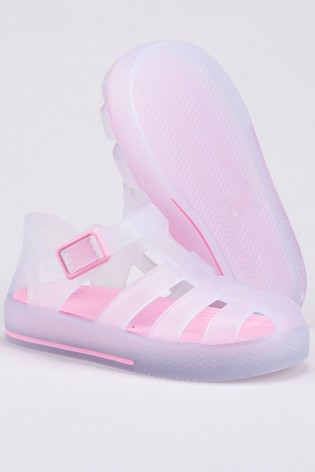 Igor Clear Tenis Mc White/Pink Sandals