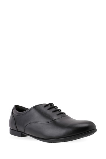 Start-Rite Talent Black Leather Lace-Up Shoes