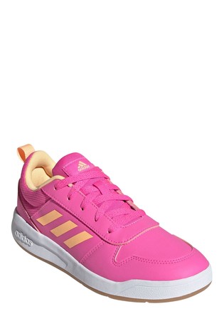 حذاء رياضي وردي Tensaur Youth + Junior من Adidas