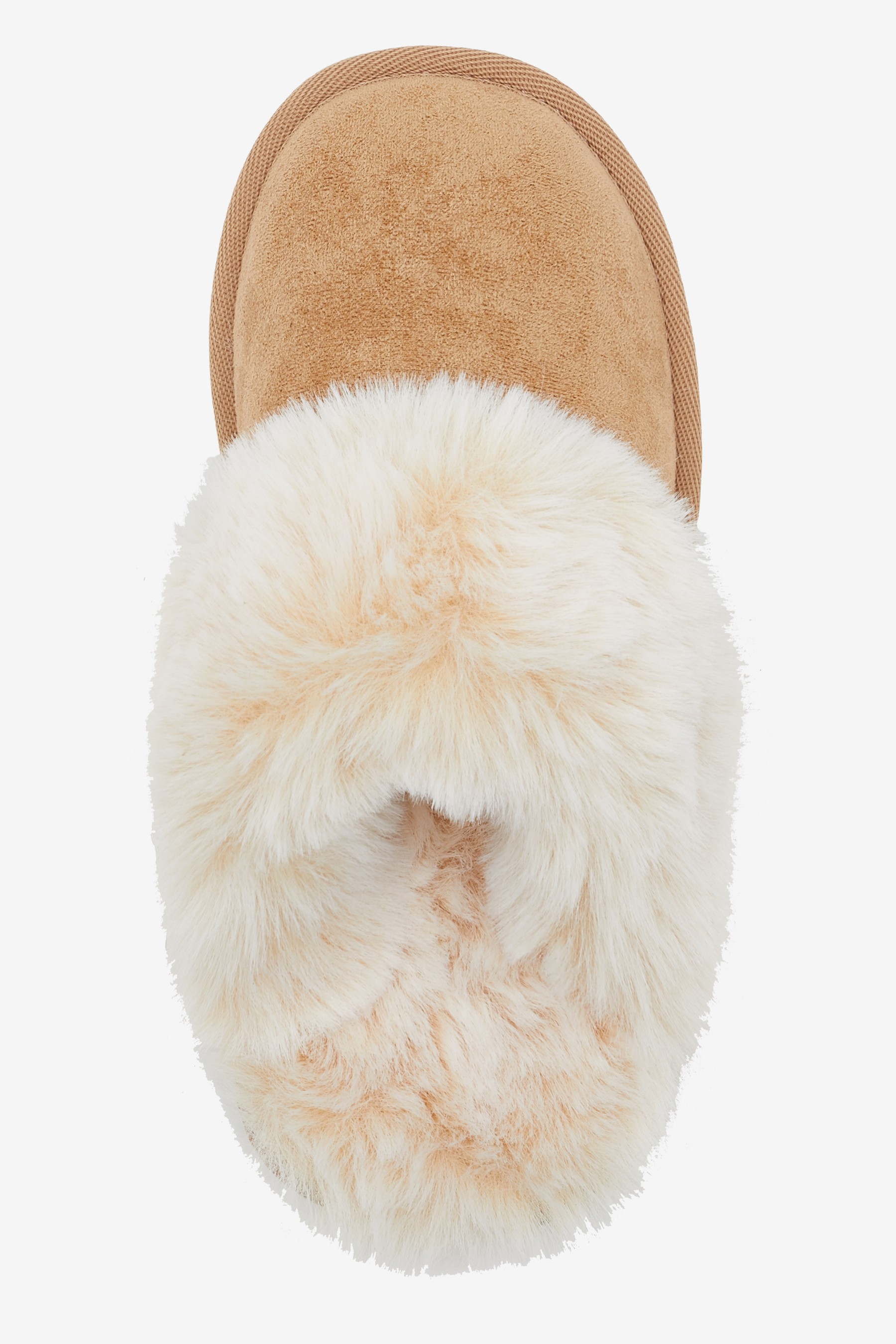 Faux Fur Mule Slippers