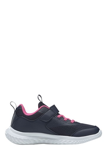 Reebok Navy Blue Rush Runner Youth Trainers