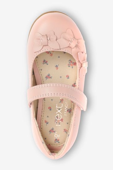 Butterfly Mary Jane Shoes Wide Fit (G)