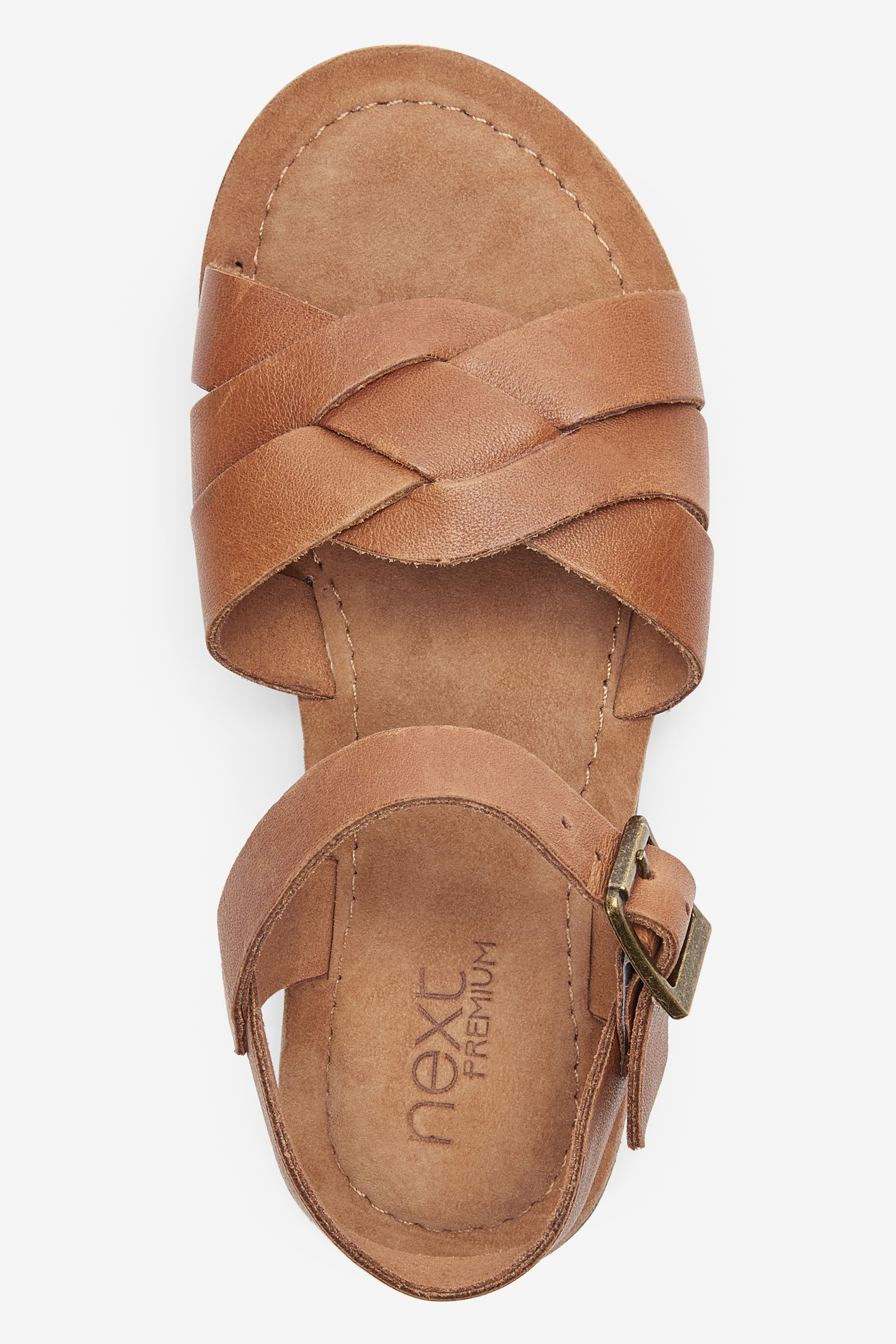 Premium Woven Leather Sandals Standard Fit (F)