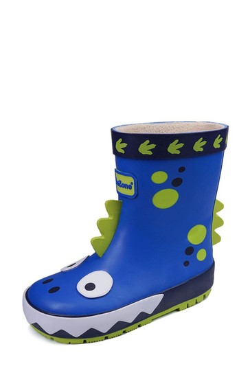 ToeZone الأزرق ديناصور Wellies