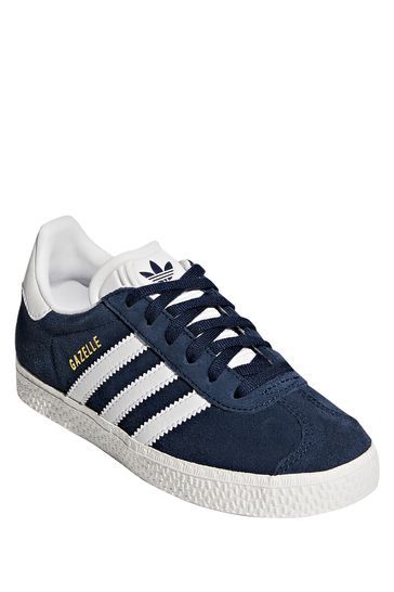 adidas Original Navy/White Gazelle Trainers