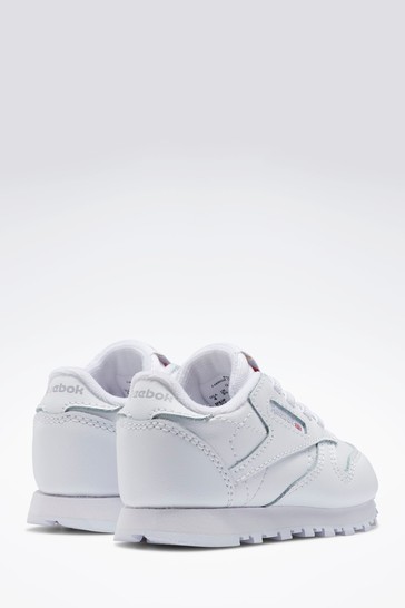 Reebok White Classic Leather Trainers