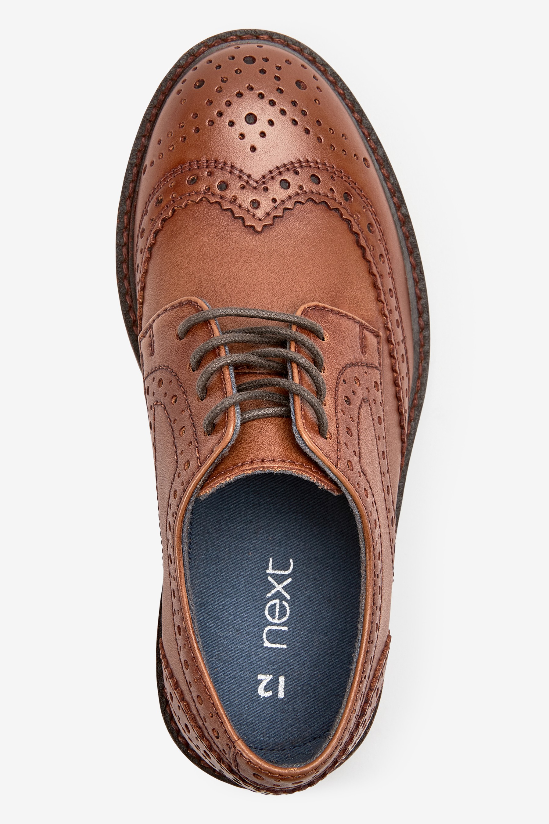 Leather Brogues Standard Fit (F)