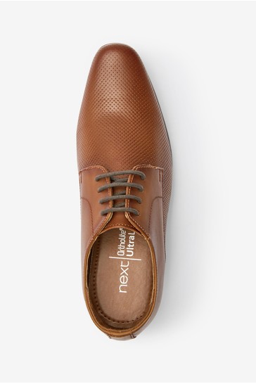 Leather Lace-Up Shoes