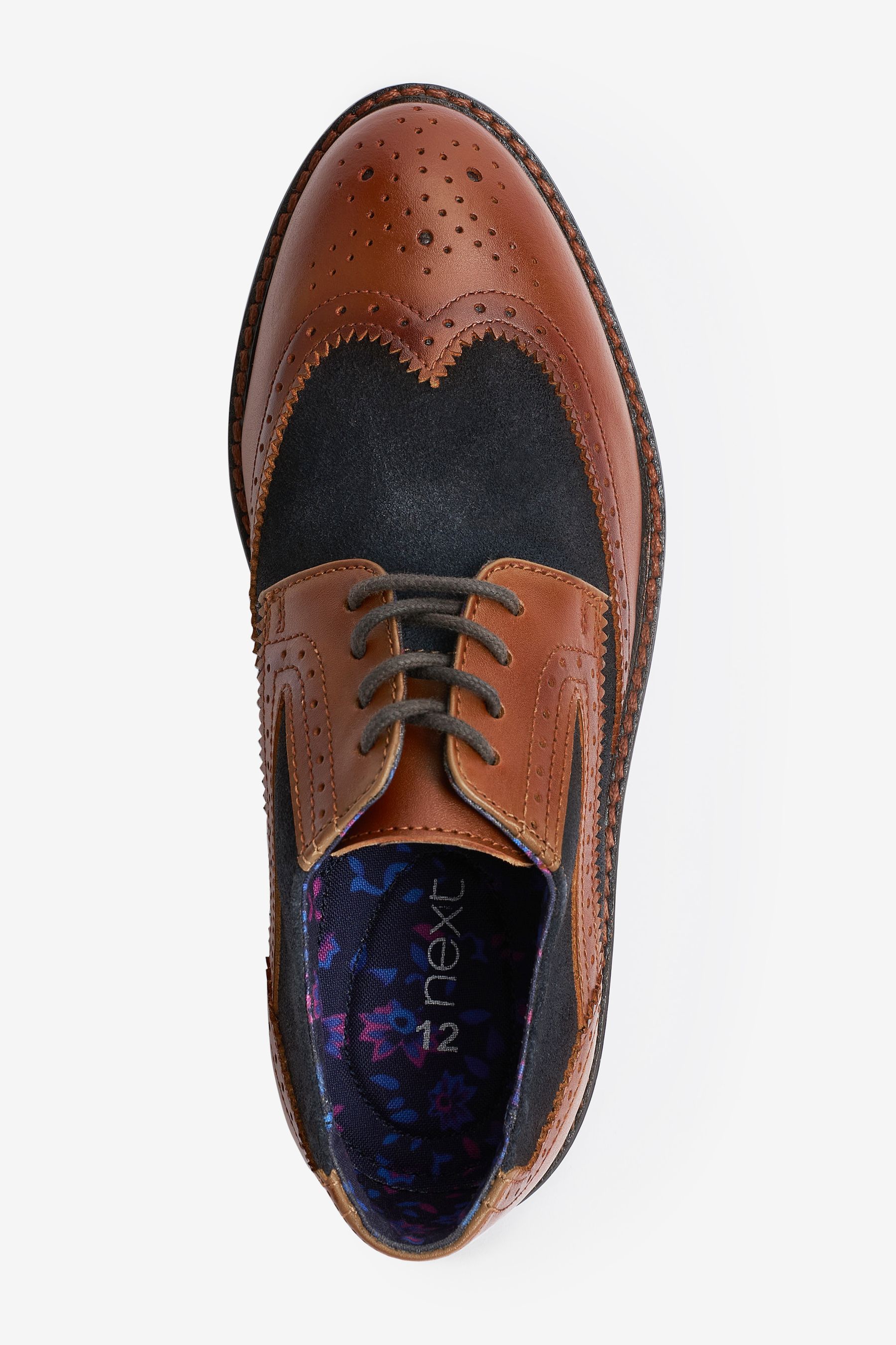 Leather Brogues Standard Fit (F)