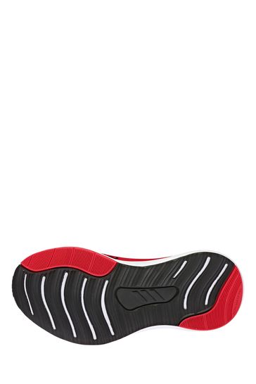 adidas Boys Red FortaRun Youth & Junior Strap Trainers