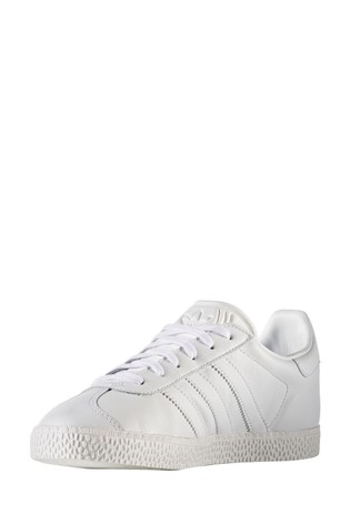 adidas Originals Leather Gazelle Youth Trainers