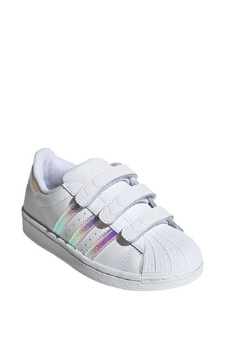 حذاء رياضي Superstar Velcro Junior من adidas Originals