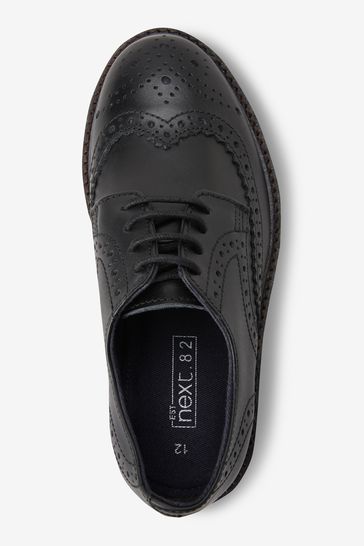 Leather Brogues Wide Fit (G)