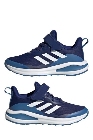 adidas FortaRun Youth & Junior Blue Strap Trainers