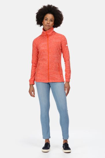 Regatta Orange Everleigh Full Zip Fleece Jacket