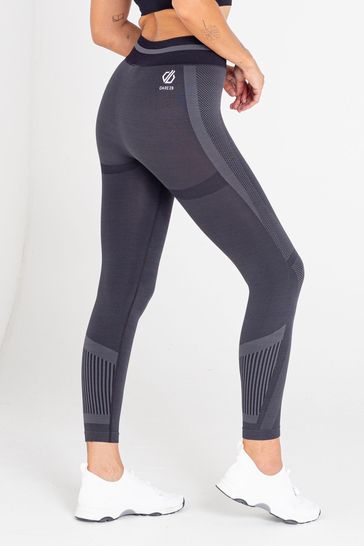 Dare 2b Laura Whitmore Edit Black Don't Sweat It Seamless Running Leggings