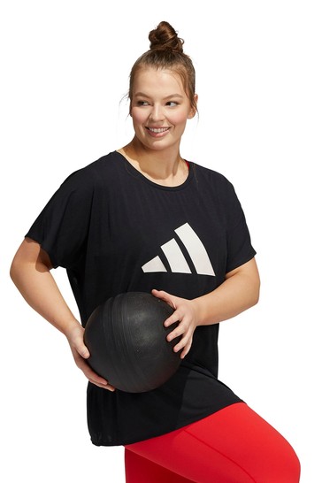 adidas Curve Future Icon 3 Bar T-Shirt